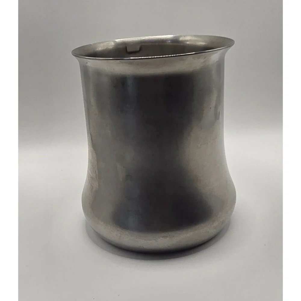 VTG VEV Vigano Inox 18/10 Stainless Steel Milk Frothing Pitcher Italy Mod Dep